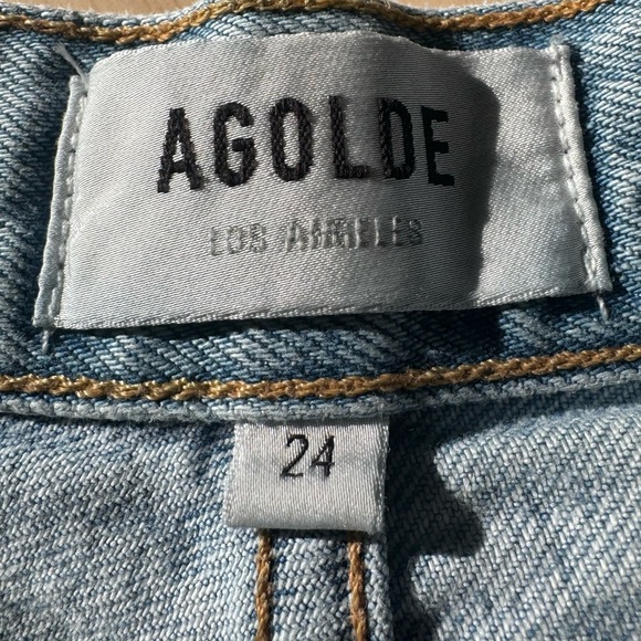 AGOLDE Riley High Rise Straight Crop Jeans - Picture 5 of 8